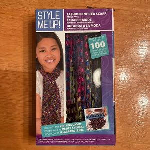 Style Me Up brand Fashion Knitted Scarf refill pack to use w/a knitting loom